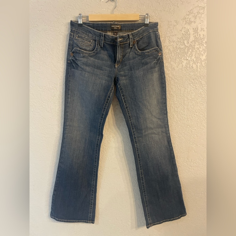 Underground Women's Blue Boot Cut Jeans